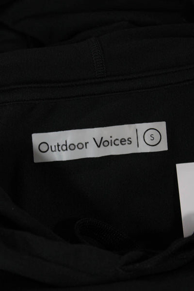 Outdoor Voices Womens Gray Pullover Hoodie Crewneck Size S