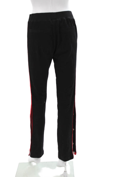 Pam & Gela Womens Black Cotton Sweatpants Size S