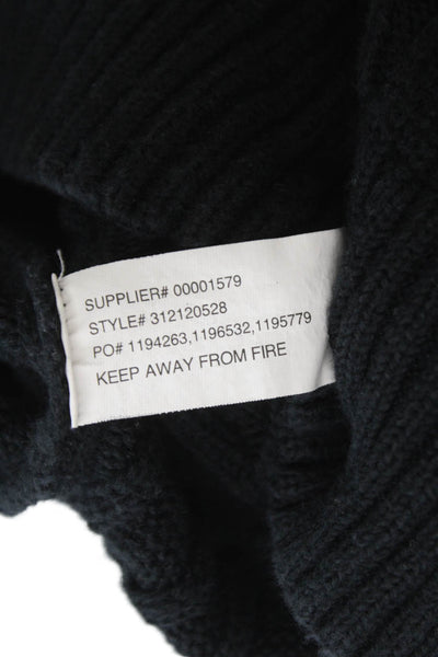 Ralph Lauren Blue Label Childrens Girls Cardigan Sweater Black Cotton Size 5
