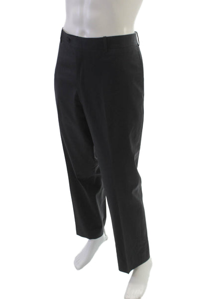 JB Britches Mens Dress Pants Gray Wool 30 Inseam Size 42