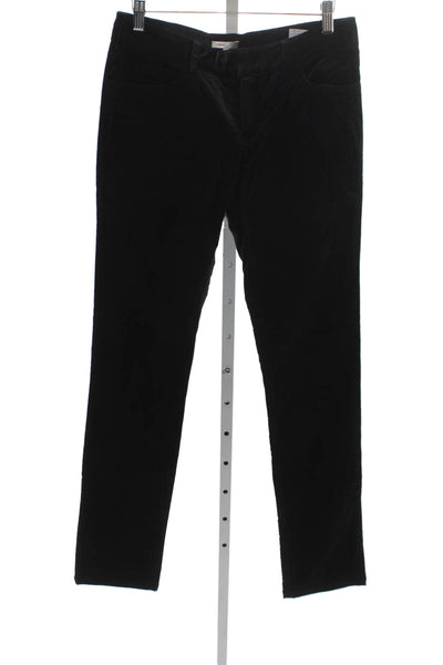 Vince Women Black Dress Pants 98% Cotton 34 Inseam Size 6