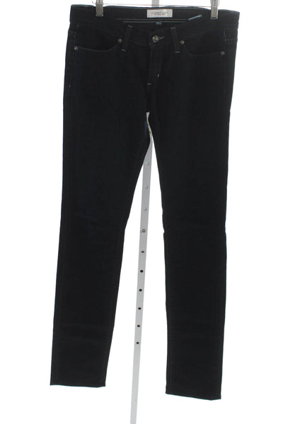 Habitual Womens Skinny Jeans Blue Cotton Mid Rise Inseam 34 Size 28