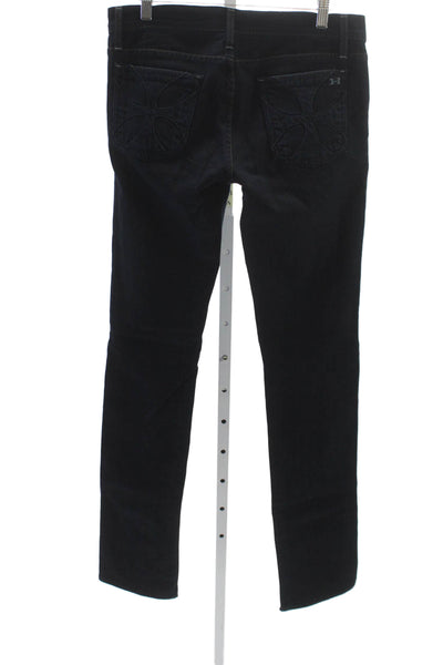 Habitual Womens Skinny Jeans Blue Cotton Mid Rise Inseam 34 Size 28