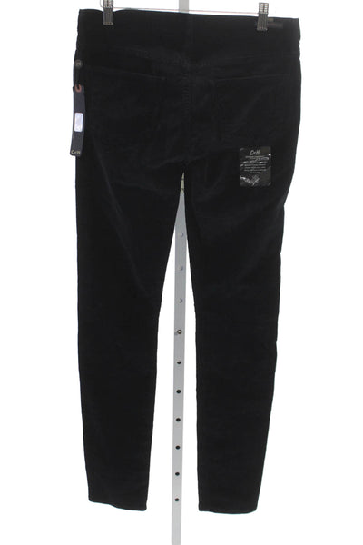 Citizens of Humanity Women Black Cotton Mid Rise Jeggings Size 29
