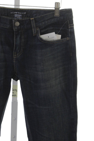 Ralph Lauren Blue Label Women Straight Blue Jeans Size 28