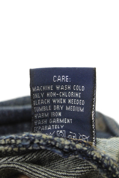 Ralph Lauren Blue Label Women Straight Blue Jeans Size 28