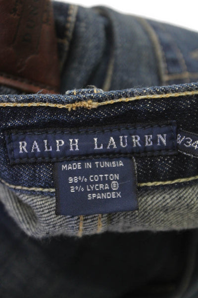 Ralph Lauren Blue Label Women Straight Blue Jeans Size 28