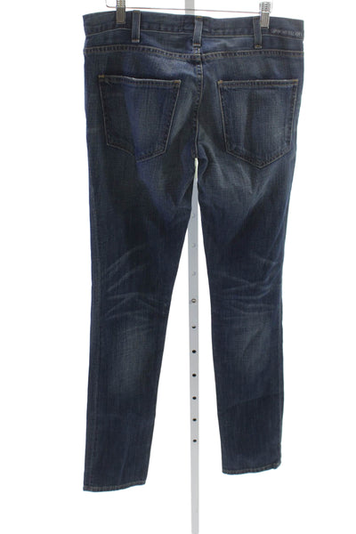 Current/Elliott Womens Skinny Blue Cotton Jeans Size 28