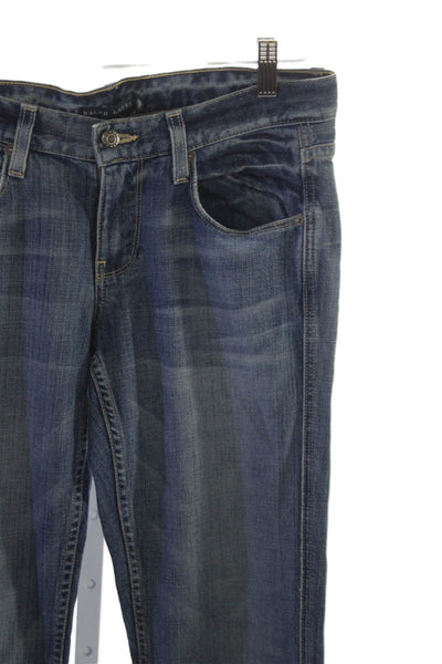 Ralph Lauren Blue Label Women Bootcut Jeans Blue Mid Rise 34 Inseam Size 28