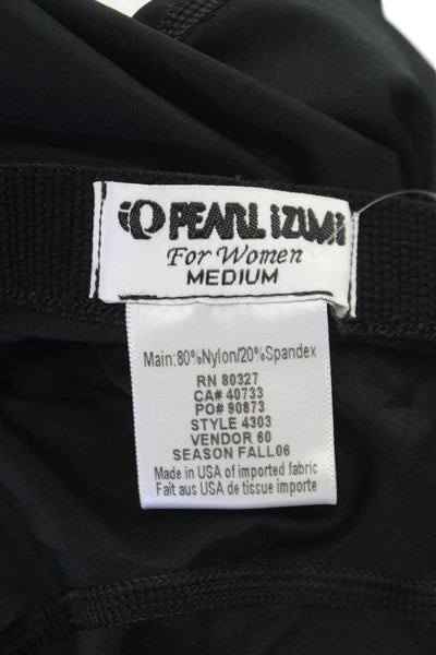 Pearl Izumi Women Leggings Black Nylon Pull On Size M