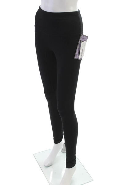 Lisse Womens Ankle Leggings Black Size S