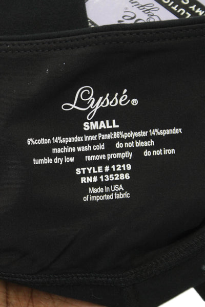 Lisse Womens Ankle Leggings Black Size S