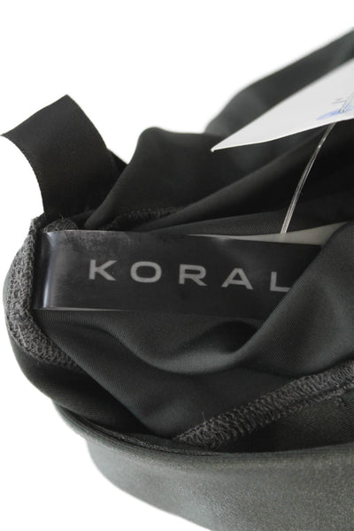 Koral Womens Ankle Leggings Gray Polyamide Pull On Size XS