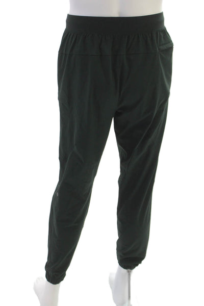 Lululemon Mens Green Nylon Jogger Pants Drawstring Size S