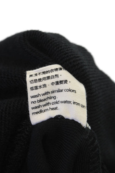 Anitya Fantome Mens Black Cotton Mock Neck Long Sleeve Top Size L