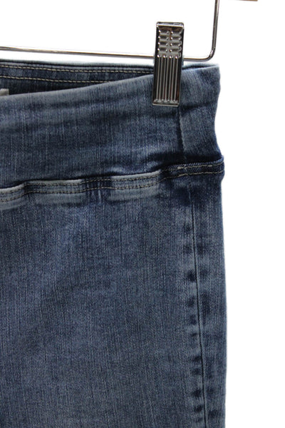 Frame Womens Flared Jeans Blue Cotton Blend Size 1