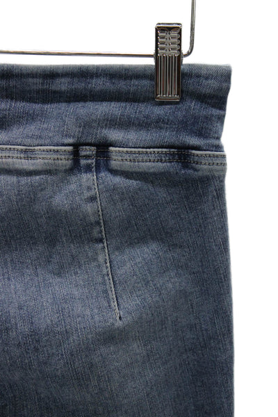 Frame Womens Flared Jeans Blue Cotton Blend Size 1