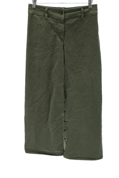 Nili Lotan Womens Chino Pants Green Size 0