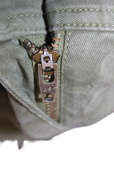 Nili Lotan Womens Chino Pants Green Size 0