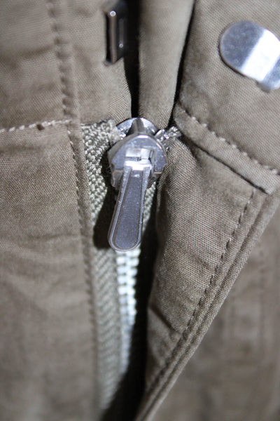 Rag & Bone Womens Cargo Pants Green Cotton Inseam 28 Size 00