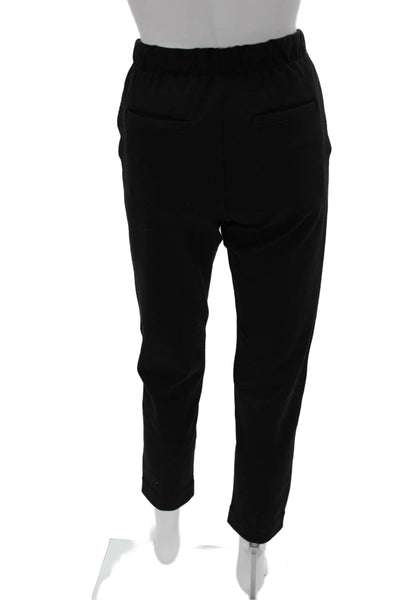 Everlane Womens Cropped Black Cotton Pants Pull On Size 2XS