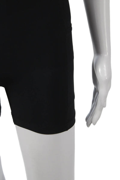 Outdoor Voices Women Tank Dress Black Scoop Neck Knee Length Size 2XS