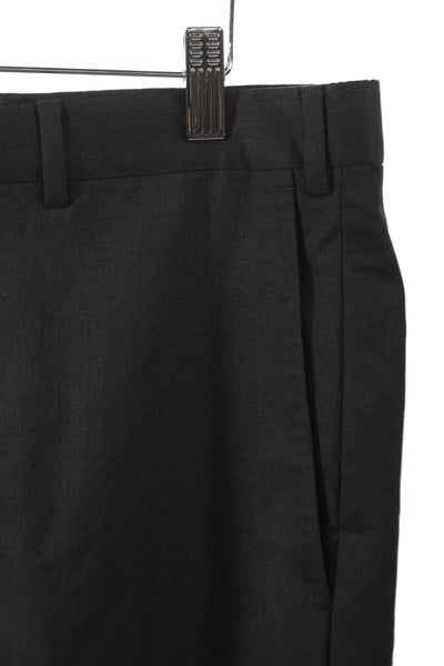 Ermenegildo Zegna Mens Dress Pants Gray Wool Button Inseam 30 Size 33