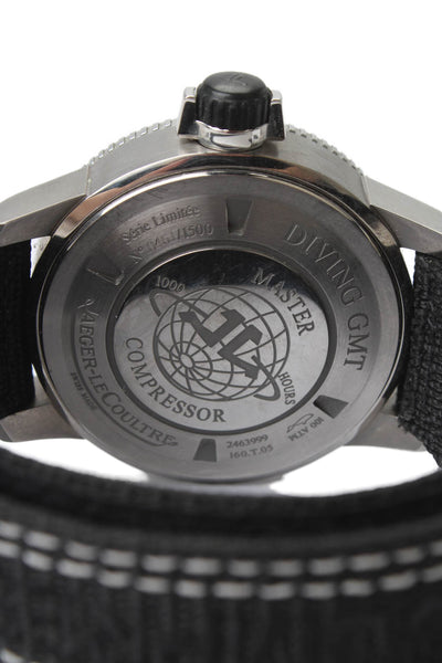 Jaeger LeCoultre Mens Master Compressor Automatic Titanium Stainless Steel Watch