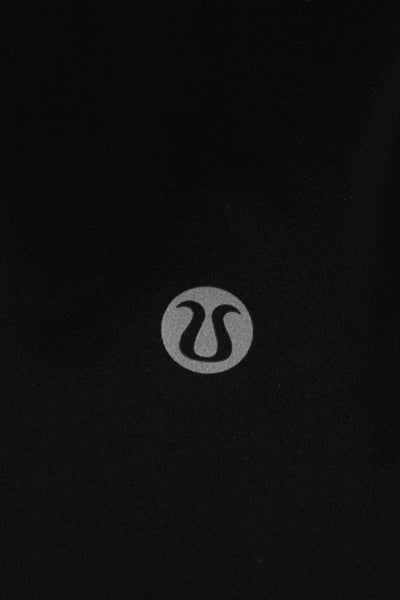 Lululemon Women Black Capri Leggings Polyester Size 16