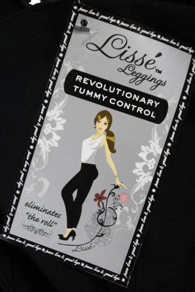 Lisse Womens Ankle Leggings Black Size M