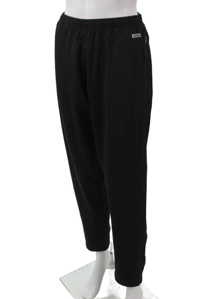 Hind Unisex Adults Jogger Pants Black Nylon Pull On Size M