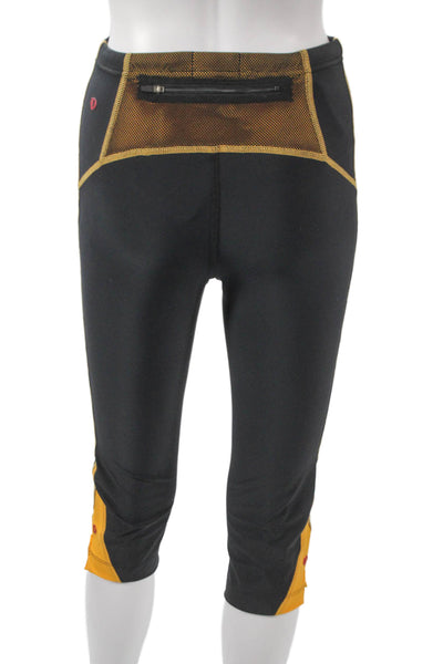 Pearl Izumi Womens Black Capri Leggings Nylon Size M