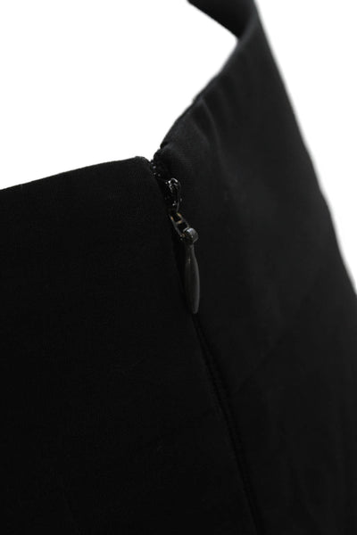 Narciso Rodriguez Women Cropped Black Pants Polyester Zip Size 38