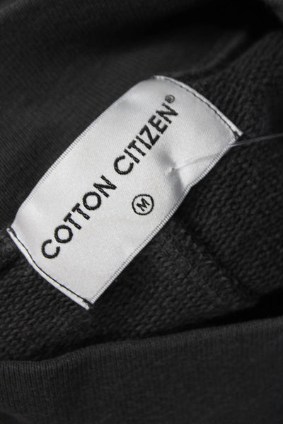 Cotton Citizen Womens Pullover Sweatshirt Gray Size M