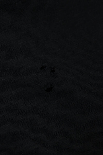 Theory Mens Black Pima Cotton T-Shirt Short Sleeve Crew Neck Size 2X