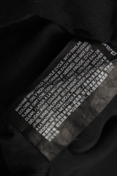 Theory Mens Black Pima Cotton T-Shirt Short Sleeve Crew Neck Size 2X