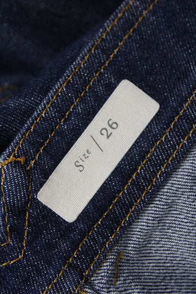 Pilcro and the Letterpress Anthropologie Womens Wide-Leg Jeans Blue Size 26