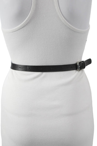 Rachel Comey Womens Perforated Leather Zipper Front Belt Bag Black