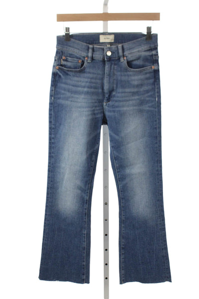 DL 1961 Womens Cropped Blue Low Rise Jeans Size 27