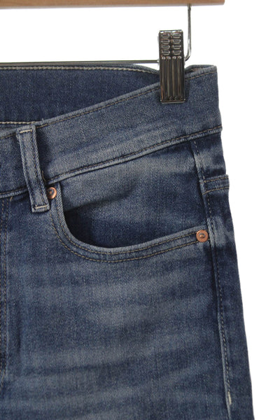 DL 1961 Womens Cropped Blue Low Rise Jeans Size 27