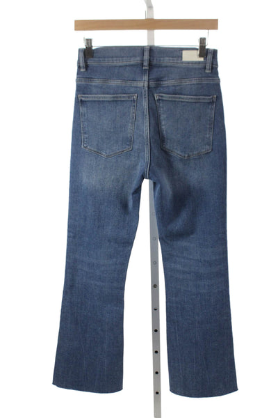 DL 1961 Womens Cropped Blue Low Rise Jeans Size 27