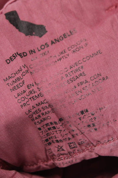 AG Adriano Goldschmied Womens Skinny Pink Jeans Size 28