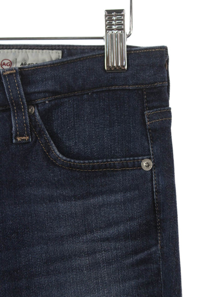 AG Adriano Goldschmied Women Skinny Jeans Blue Low Rise Cotton Size 27