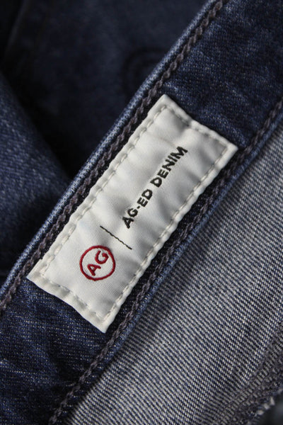 AG Adriano Goldschmied Women Skinny Jeans Blue Low Rise Cotton Size 27