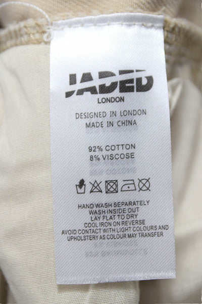 Jaded Women Straight Brown Jeans Size 26