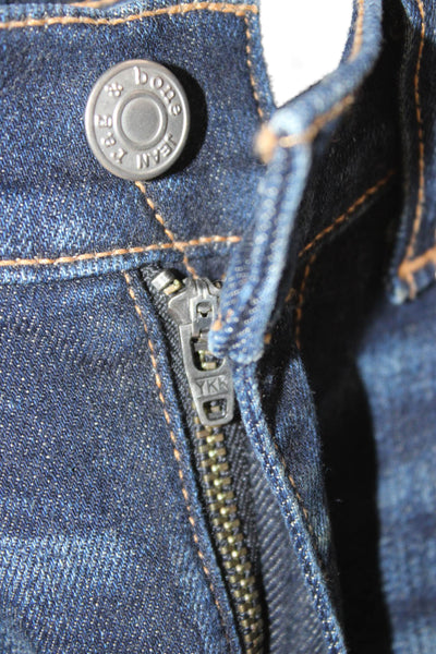 Rag & Bone Jean Womens Skinny Jeans Blue Low Rise Size 24