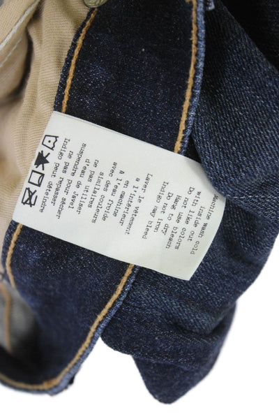 Rag & Bone Jean Womens Skinny Jeans Blue Low Rise Size 24