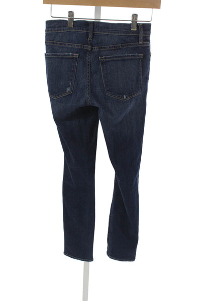 Frame Denim Womens Skinny Blue Jeans Size 26