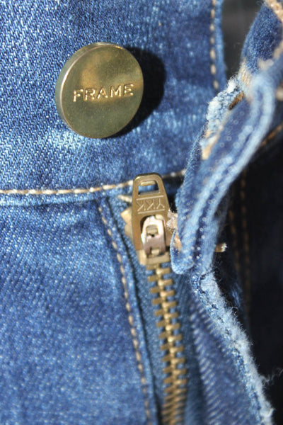 Frame Denim Womens Skinny Blue Jeans Size 26