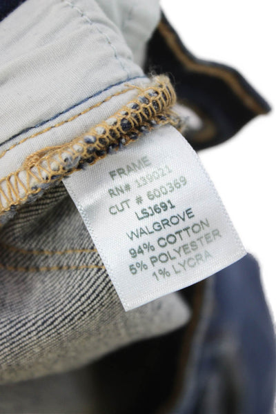 Frame Denim Womens Skinny Blue Jeans Size 26